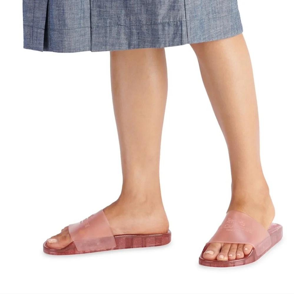 COACH Ulyssa Glitter Pool Slides size 9 - Picture 12 of 12